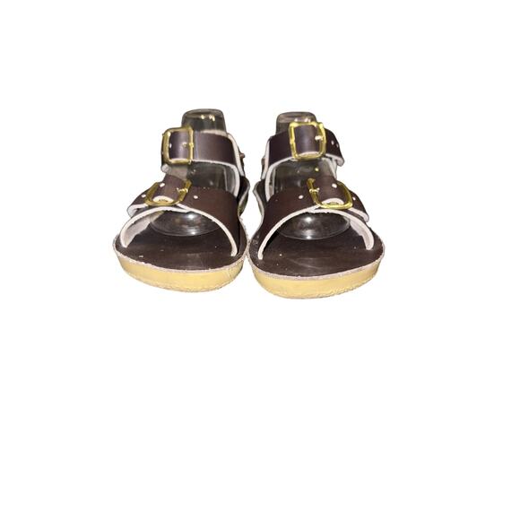 Surfer Baby Brown Strap Sandals Sz 5 - Picture 2 of 7